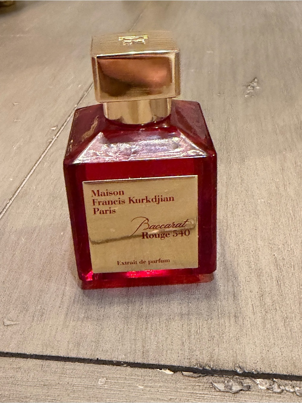 Maison Francis Kurkdjian Baccarat Rouge 540 Extrait de Parfum - Red & Gold